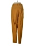 Babaton Solid Yellow Casual Pants Size 4 - photo 2