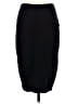 Leith Solid Black Casual Skirt Size S - photo 2