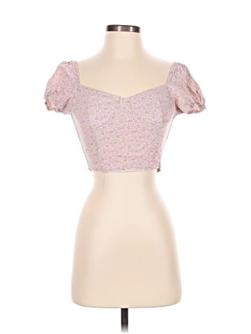 Audrey 3+1 Short Sleeve Top (view 1)