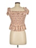 BCBGeneration Orange Short Sleeve Top Size M - photo 2