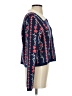Sincerely Jules Floral Blue Pullover Sweater Size S - photo 4