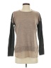 The Limited 100% Acrylic Color Block Brown Pullover Sweater Size XS - photo 1