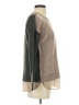 The Limited 100% Acrylic Color Block Brown Pullover Sweater Size XS - photo 4