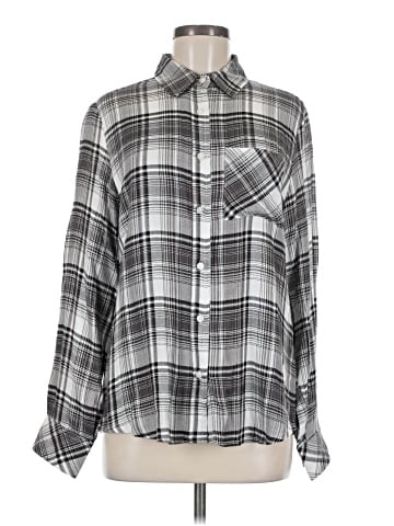 Keren Hart Long Sleeve Button-Down Shirt (view 1)