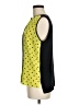 Worthington 100% Polyester Yellow Sleeveless Blouse Size M - photo 5