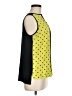Worthington 100% Polyester Yellow Sleeveless Blouse Size M - photo 4