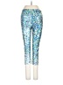 Goldsheep Print Blue Active Pants Size S - photo 2