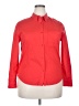 Pistola Solid Red Long Sleeve Button-Down Shirt Size 20 (estimated) - photo 1