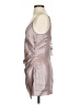 BCBGeneration Metallic Silver Pink Cocktail Dress Size 4 - photo 5