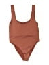 A New Day Brown Bodysuit Size M - photo 1