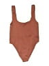 A New Day Brown Bodysuit Size M - photo 2