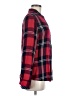 Harper 100% Rayon Plaid Red Long Sleeve Button-Down Shirt Size M - photo 4