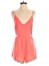 Dainty Hooligan Solid Orange Pink Romper Size S - photo 1