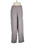 Studio Solid Gray Casual Pants Size M - photo 2