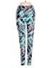 Lularoe Print Blue Active Pants One size - photo 1