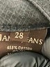 James Jeans Chevron-herringbone Black Jeans Size 28 waist - photo 4