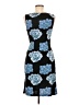 BCBG Print Blue Cocktail Dress Size M - photo 2