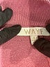 WAYF Solid Burgundy Casual Pants Size S - photo 4