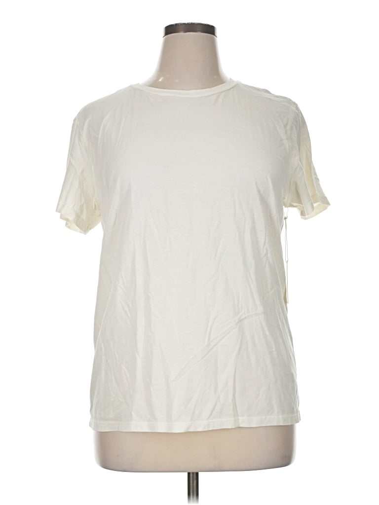 Lou & Grey Short Sleeve T-shirt In White