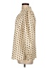 Unbranded 100% Polyester Polka Dots Ivory Long Sleeve Blouse Size L - photo 5