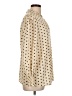 Unbranded 100% Polyester Polka Dots Ivory Long Sleeve Blouse Size L - photo 4