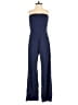 Chocolate Solid Blue Jumpsuit Size S - photo 1