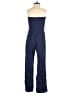 Chocolate Solid Blue Jumpsuit Size S - photo 2