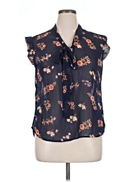 Midnight Sky Sleeveless Blouse