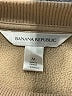 Banana Republic 100% Polyester Solid Tan Pullover Sweater Size M - photo 7