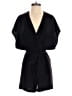 ALLSAINTS 100% Polyester Solid Black Romper Size 2 - photo 1