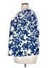 Emery Rose Floral Blue Short Sleeve Blouse Size 4X - photo 5