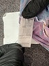 Unbranded 100% Polyester Tropical Purple Short Sleeve Blouse Size 13 - photo 3