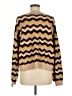 Jubylee Chevron-herringbone Brown Tan Pullover Sweater Size TU - photo 2