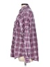 Unbranded Plaid Purple Long Sleeve Button-Down Shirt Size L - photo 5