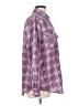 Unbranded Plaid Purple Long Sleeve Button-Down Shirt Size L - photo 4