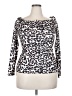 Unbranded 100% Polyester Gray Long Sleeve Top Size XXL - photo 1