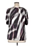 Worthington Silver Short Sleeve Blouse Size 1X - photo 2