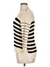Ann Taylor Stripes Ivory Turtleneck Sweater Size XL - photo 5