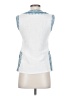Solitaire White Sleeveless Blouse Size S - photo 2