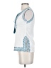 Solitaire White Sleeveless Blouse Size S - photo 5