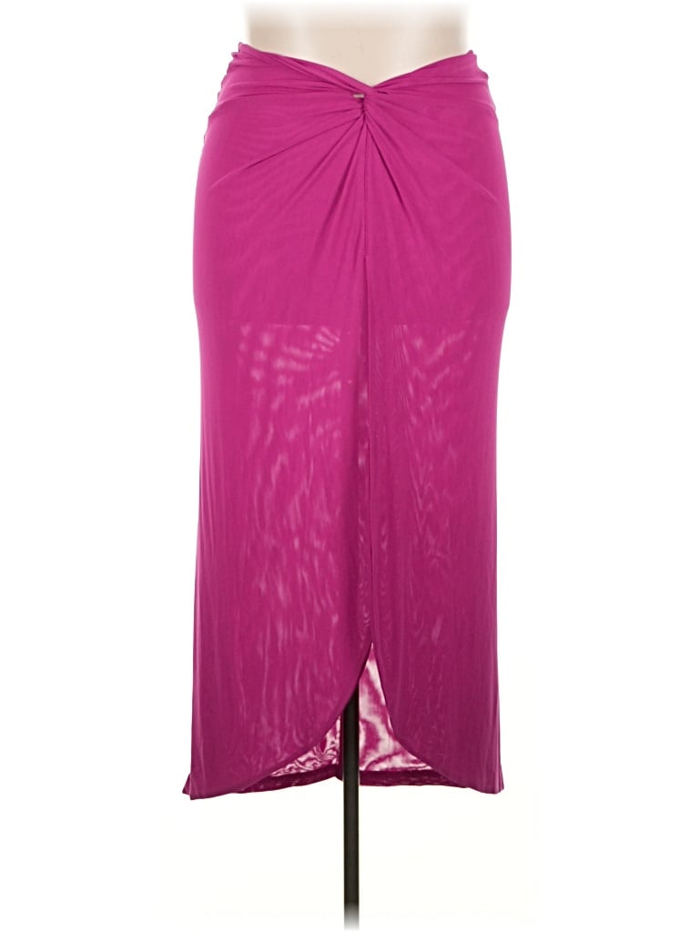 Pre-owned Meshki Formal Skirt In Purple