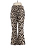 Zara Basic Animal Print Gold Casual Pants Size M - photo 2