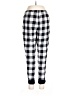 Old Navy Checkered-gingham Black Casual Pants Size L - photo 2