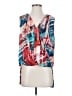 BCBGMAXAZRIA 100% Polyester Red Sleeveless Blouse Size S - photo 1