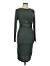 Unbranded Solid Green Cocktail Dress Size M - photo 1