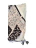 Unbranded Floral Stripes Color Block Pink Blue Scarf One size - photo 2