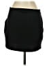 Express Solid Animal Print Black Casual Skirt Size XS - photo 2