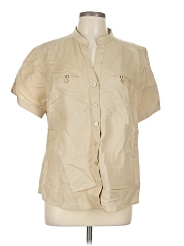 Ashley Stewart Short Sleeve Blouse (view 1)