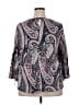 C established 1946 Gray 3/4 Sleeve Blouse Size 18 - 20 - photo 2
