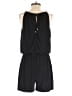 White House Black Market 100% Polyester Solid Black Romper Size M - photo 2